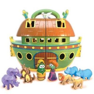    Noahs Ark Playset Toy   16+ Pieces   Animals  Bible Playtime