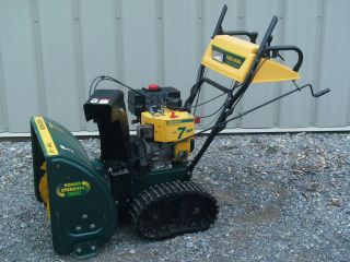 YARDMAN TRACK TYPE SNOWBLOWER 7HP 24 TWO STAGE ELECTRIC START 