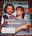 JOHNNY DEPP & ANGELINA JOLIE on the Cover of ENTERTAINMENT WEEKLY NOV 
