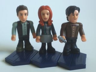 Dr. Doctor Who Amy Pond Rory Williams Character Building Micro Figure 
