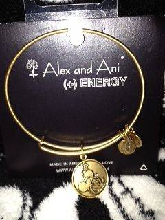 DiSNEY ALEX AND ANI + ENERGY RUSSIAN GOLD EXPANDABLE MINNIE MOUSE 