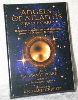 THE BEAUTIFUL ANGELS OF ATLANTIS ORACLE CARDS DECK BY STEWART PEARCE