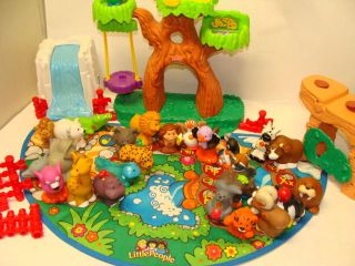 Fisher Price Little People Lot A to Z Zoo Farm Barn Animals Learn ABC 