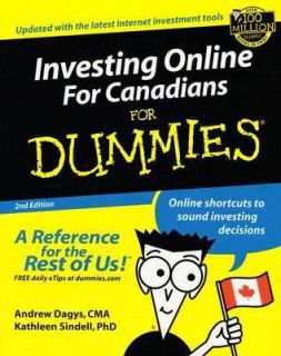 Investing Online for Canadians for Dummies by Andrew Dagys and 