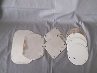AIRCRAFT INSPECTION PANEL PLATE COVERS   PIPER CESSNA BEECH 
