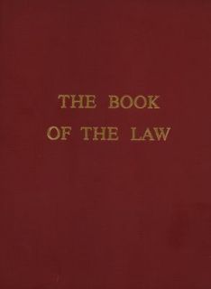 The Book of the Law by Aleister Crowley 1976, Paperback