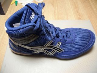 ASICS MATFLEX 3 WRESTLING SHOES BLUE SIZES 7.5 TO 13 NEW IN BOX