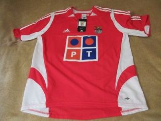NWT Auth Adidas Benfica S.L.B Portugal Soccer Jersey Shirt Coentrao 