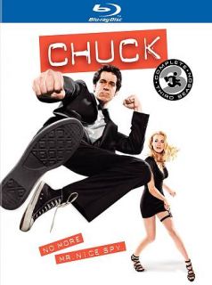 Chuck The Complete Third Season Blu ray Disc, 2010, 4 Disc Set