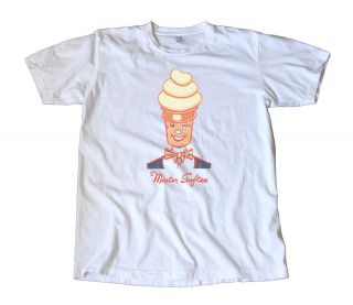 Vintage Mr. Softee Ice Cream Logo Decal T Shirt   Retro, Nostalgic
