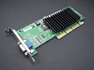 Nvidia TNT2 GPU 16MB Video Memory Low Profile 4x AGP VGA Out