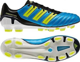 NEW Mens 11 ADIDAS adipower Predator TRX FG Blue Soccer Cleats Shoes 
