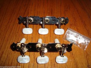 NEW 3 TO A SIDE CLASSICAL GUITAR MACHINE HEADS TUNERS