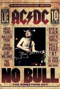 AC/DC ~ NO BULL POSTER AC DC AC DC Angus Young Music