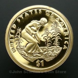 Lot of Proof Native American Sacagawea Dollars 2009 2012 (4 Coins)