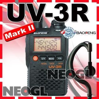   Bao Feng UV 3R Mark II dual display ham band 2way radio transceiver