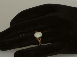   Vintage 18 carat gold OPAL Ring Millennium Gold Jewellery nickerla