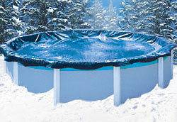 24 Round 8 YR Above Ground Swimming Pool Winter Cover