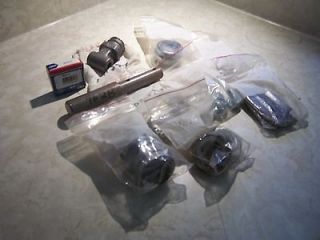 Lot of Befco parts Bearings, Races, Caps, Pin, Casting