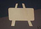 EASEL PLAQUE LaserWoody Unfinished Wood Shapes 1EP276C
