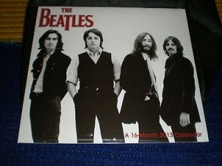 The Beatles 2013 16 Month Calendar Great Christmas Gift for the 
