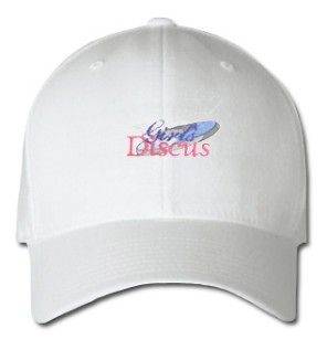 Girls Discus Sports Sport Design Embroidered Embroidery Hat Cap