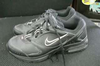 Nike Max Air Health Walker Size 8.5 Blk Grey Checker Needs Insoles 