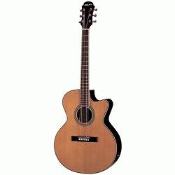 ARIA ASP100CE SANDPIPER ELECTRO ACOUSTIC GUITAR   NATURAL   NEW WITH 