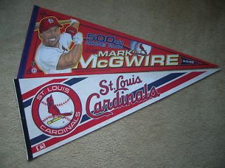 St Louis Cardinals full size lot pennant NICE