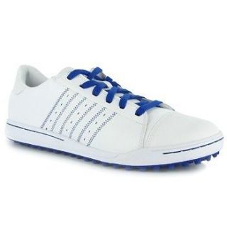 Adidas Street Mens 816456 Spikeless Golf Shoes White/Royal 10 Justin 