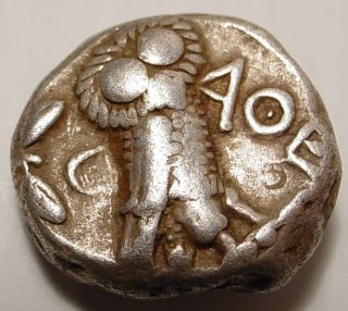   GREEK ATTICA GREECE 450BC SILVER COIN TETRADRACHM ATHENA OWL WISDOM