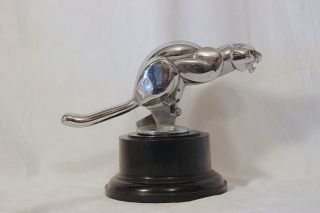 Rare Jaguar DEALERS SALES AWARD Hood Ornament/Mascot, from Nicolas 