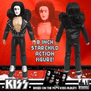 KISS FIRST ALBUM SERIES 2 TWO FIGURE DOLL   Paul Stanley Starchild 8