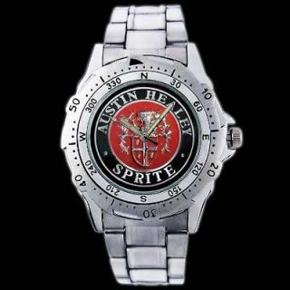 Austin Healey Sprite Classic Car Logo New Metal Wrist Watch