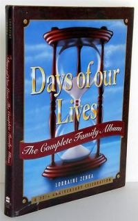 DAYS OF OUR LIVES THE COMPLETE FAMILY ALBUM Lorraine Zenka 1995 30th 