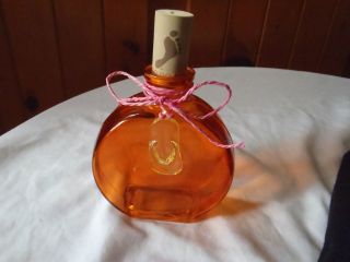   Bottle with Flip Flop Charm and Barefoot Cork, Carafe Decanter Jar