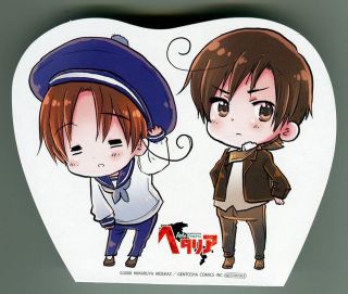 Axis Powers Hetalia APH pop stand / cardboard figure official promo 