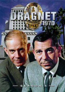 Dragnet Season 4 DVD, 2011, 4 Disc Set