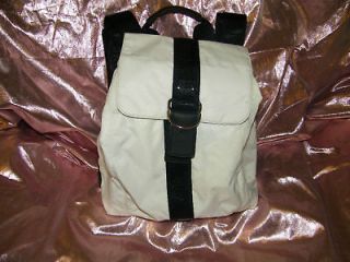 RALPH LAUREN * BACKPACK STYLE* WHITE* EUC *FREE SAME DAY SHIPPING