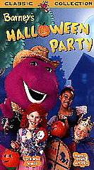 Barney: Barneys Halloween Party VHS Classic Collection Clamshell 