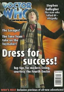 DOCTOR WHO Magazine #295   TOM BAKER   1 of 100+ issues FREE shipping