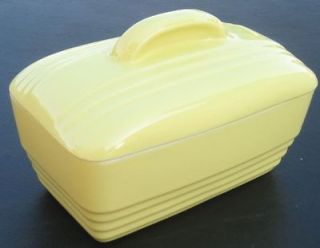 Hall Westinghouse Baking Refrigerator Dish with Lid Yellow