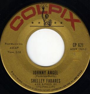 Shelley Fabares 45 Johnny Angel ~ Colpix