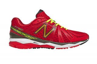 Mens New Balance 890V2 Running Shoe Red/Neon Yellow
