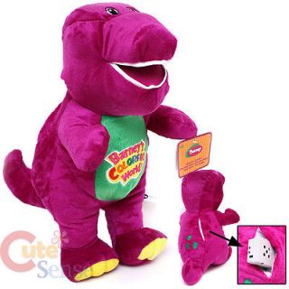 Barney Plush Doll withI Love Song Music by Fisher  Price 12 Large 