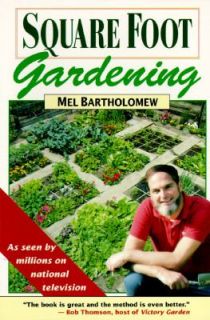    Square Foot Gardening by Mel Bartholomew 1981, Paperback, Revised