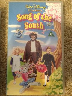 100% Genuine Disneys Song of the South VHS in MINT Condition 