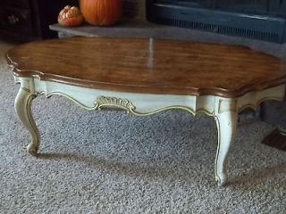 pc set Weiman French Provincial coffee/end tables L@@K!! Round 