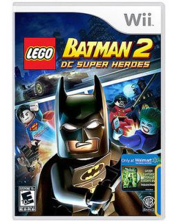 LEGO BATMAN 2 DC SUPER HEROES BAT MAN II SUPERHEROS NINTENDO WII 