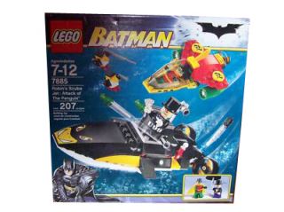 Lego Batman Robins Scuba Jet Attack of The Penguin 7885